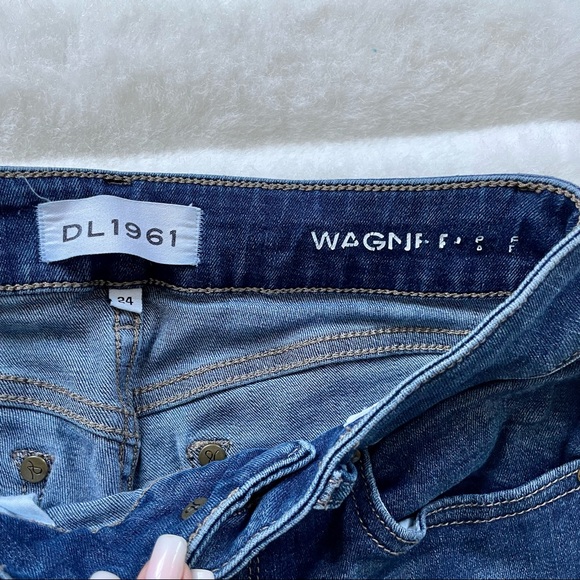 DL1961 Wagner Petite Ankle Legging in Blade - Picture 10 of 12